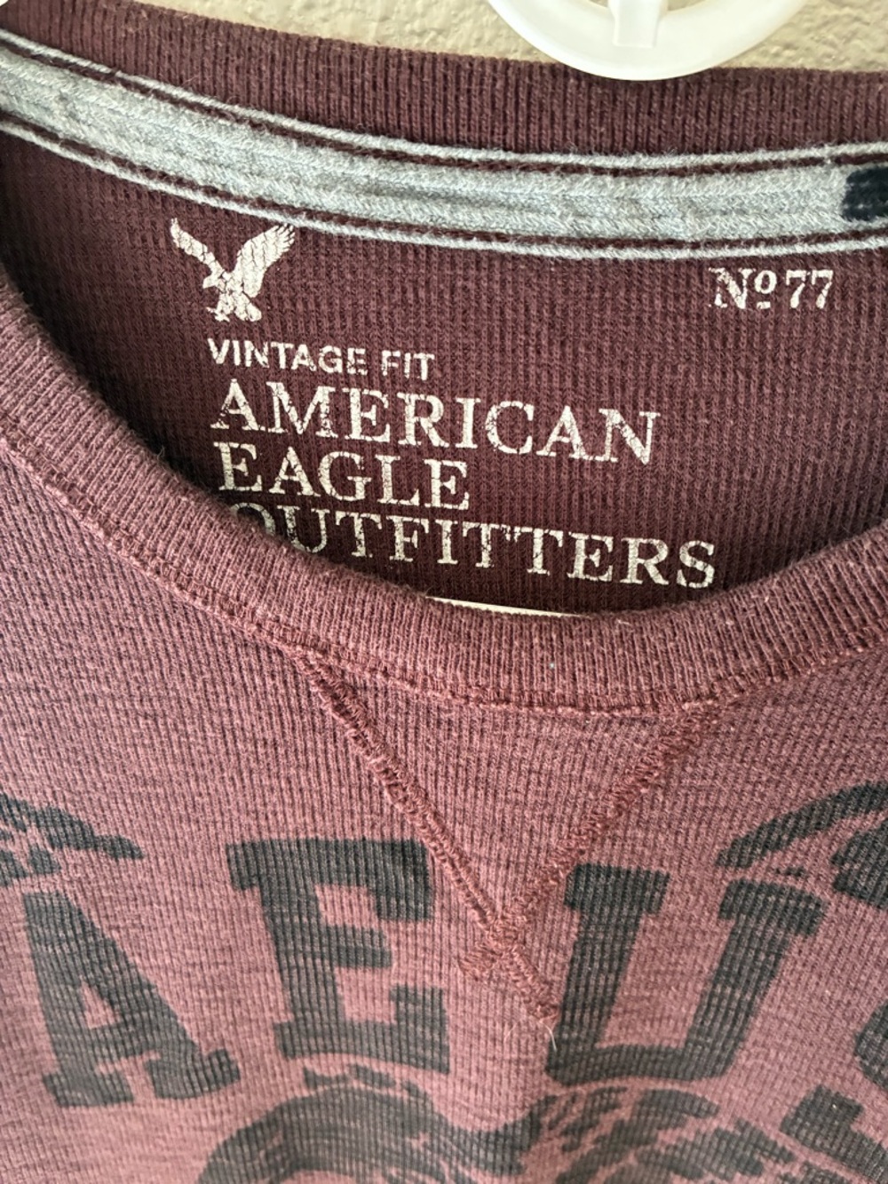 American Eagle Outfitters AEUS Heritage & Trad Long Sleeve Shirt - Picture 4 of 4
